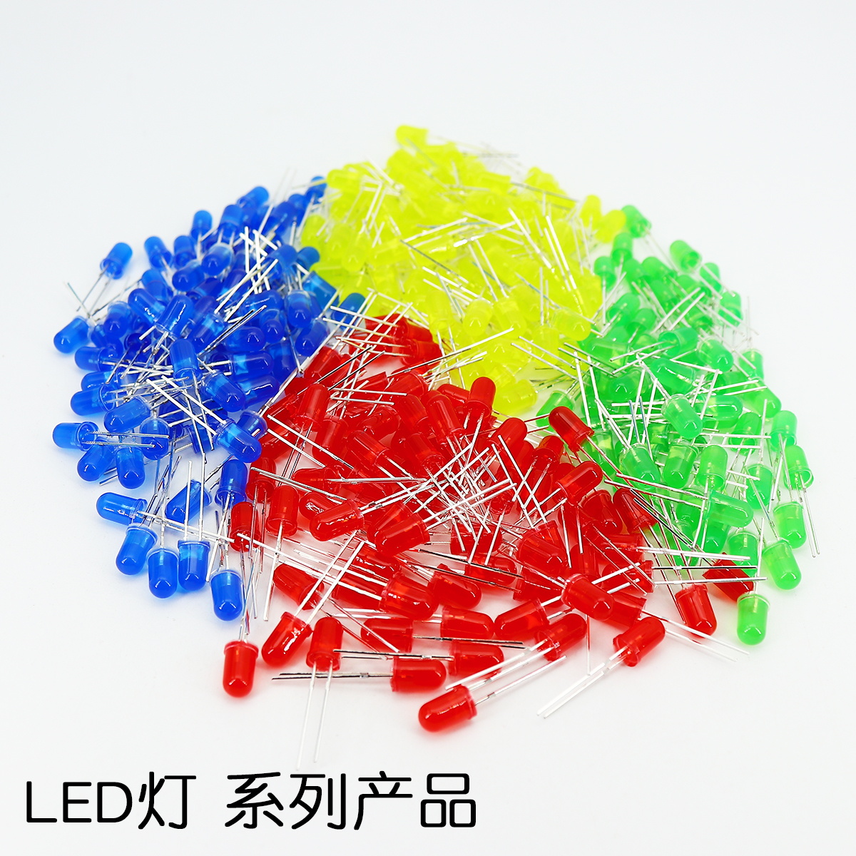 直插发光二极管 LED灯 F5 红发红 短脚 5mm 直插 2脚